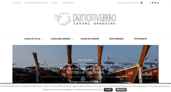 Desktop Screenshot of diarioinviaggio.it